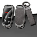 GPRGIT Zinc Alloy Car Key Case for Dodge RT Challenger Charger Journey RAM Remote Control Protector for DODGE R/T Logo Car Key Cover