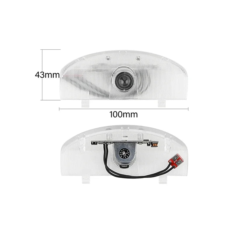 GPRGIT MITSUBISHI Pajero Car Logo Door Light LED Ghost Welcome Light