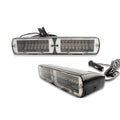 Automotive LED Warning Light Windshield Flashing Dash Light Emergency Strobe Light for Engineering Vehicles Trucks