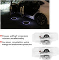 GPRGIT Car LED Door Lights Welcome Projector Logo Ghost Shadow Light Fit for Peugeot 508 408 RCZ