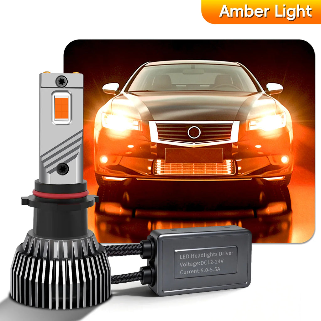 Dual Liquid Cooled Copper Pipe LED Auto Light Kit | 130W Faros LED for H11 9005 9006 880 H3 PSX24W PSX26W 5202 P13W Bulbs