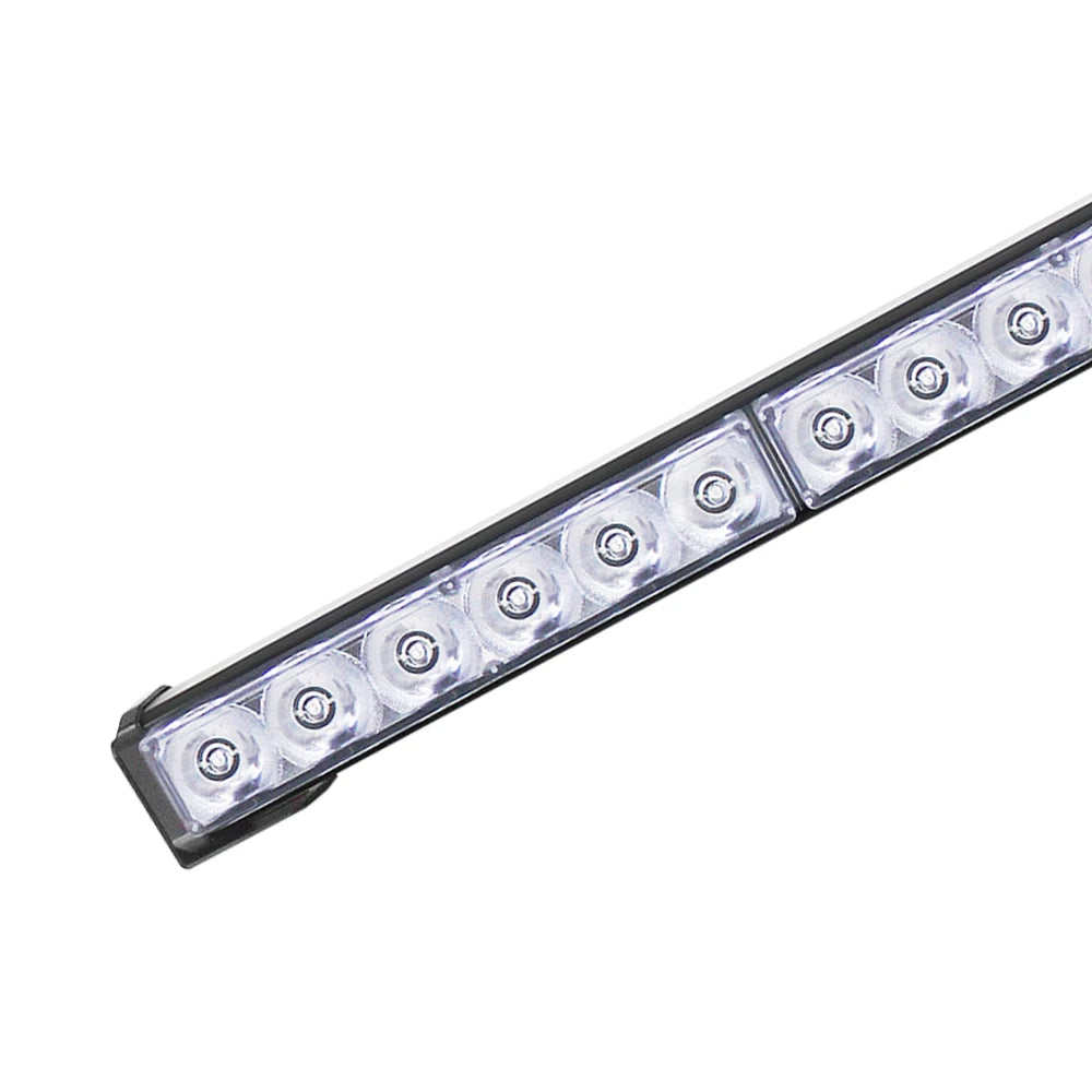 Hot Sale 50 Inches High Power 126w Auto Led Warning Work Light Bar Car Truck Roof Strobe Drl Flashing Emergency Lamp 12v 24v