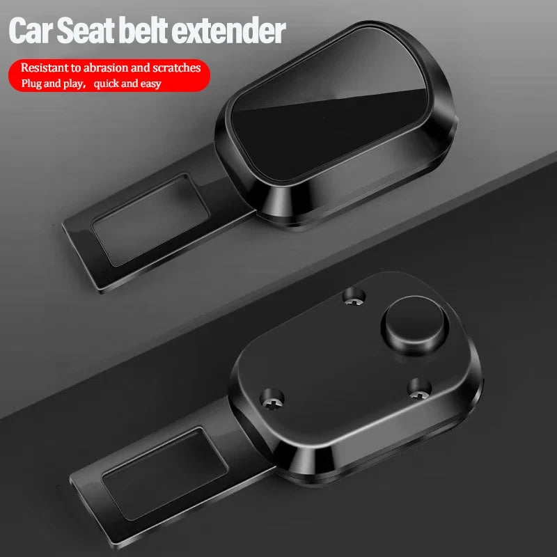 GPRGIT Car Seat Belt Buckle Extender, Seat Belt Lock Plug, Thick Insertable Socket Extender, Customizable Logo, Durable Metal