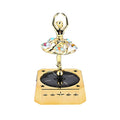 GPRGIT Solar-Powered Ballerina Dancing Car Perfume Ornament Metal