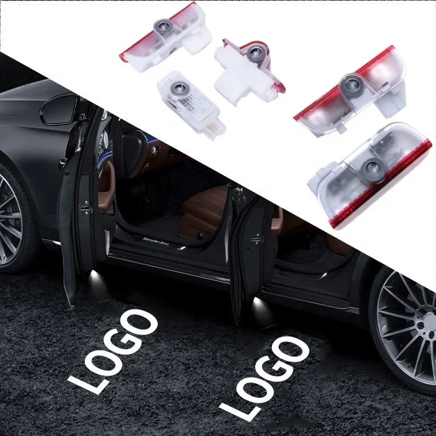 Custom Logo Welcome Light Courtesy Lamp HD Image Projector for VW Golf Passat