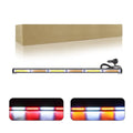 35 Inch Single Sided COB Strobe Light Bar Truck Pickup Traffic Emergency LED Warning Flash Light Others Car Lighting Accessories