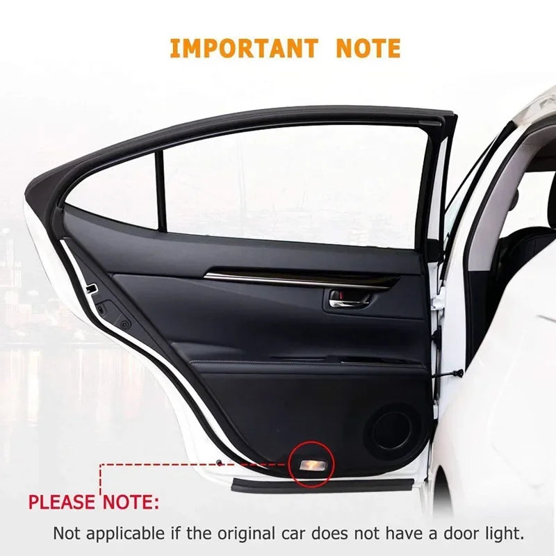 GPRGIT Car Door Welcome Projector Ghost Logo Light for Mazda CX-9 CX9 2013 12V/24V