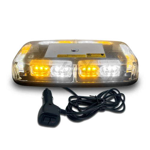 12-Inch High Bright LED Emergency Flashing Beacon Light Roof Top Strobe for Construction Vehicles Auto Exterior Lighting