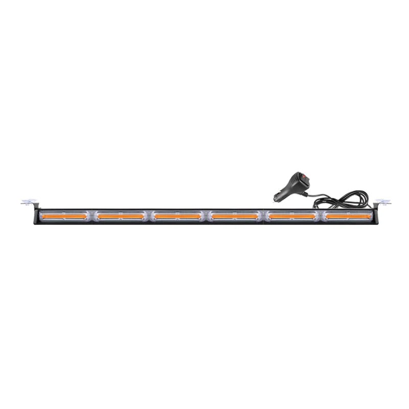 35inch LED Emergency Strobe Lights Bar Roof Top Hazard Flash Beacon Warning Light Bars for Truck Trailer Vehicle