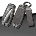 GPRGIT Leather Key Case Fob for Ford Focus 3 4 ST Mondeo 5 MK5 Kuga Mustang F-150 Explorer Edge Fiesta