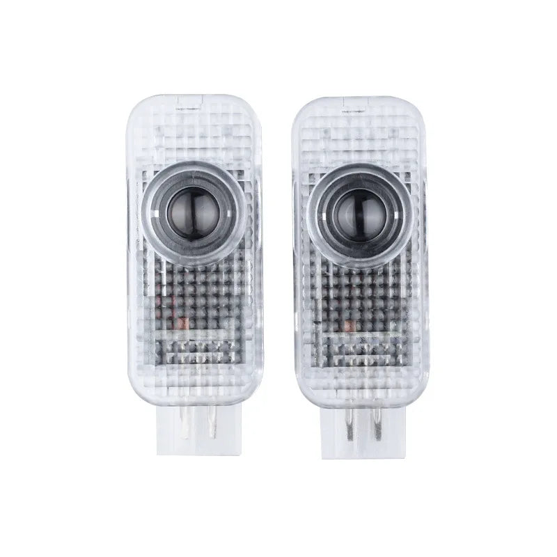GPRGIT Vehicle Projector Wireless Car Logo Welcome Light Shadow Projector Lamp LED Car Door Light for Audi A5 C5 12V