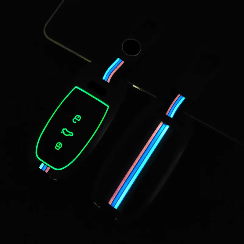 GPRGIT Zinc Alloy Car Key Case Cover for Audi A1 A3 8V A4 B8 B9 A5 A6 C7 A7 A8 Q3 Q5 Q7 S4 S6 S7 S8 R8 TT Protector Bag Accessories