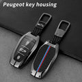 GPRGIT Car Key Case for Peugeot 208 2008 308 3008 4008 5008 408 508 107 301 Citroen C4L C6 C3-XR Picasso C4 CACTUS C5 DS4 DS5 Keyfob