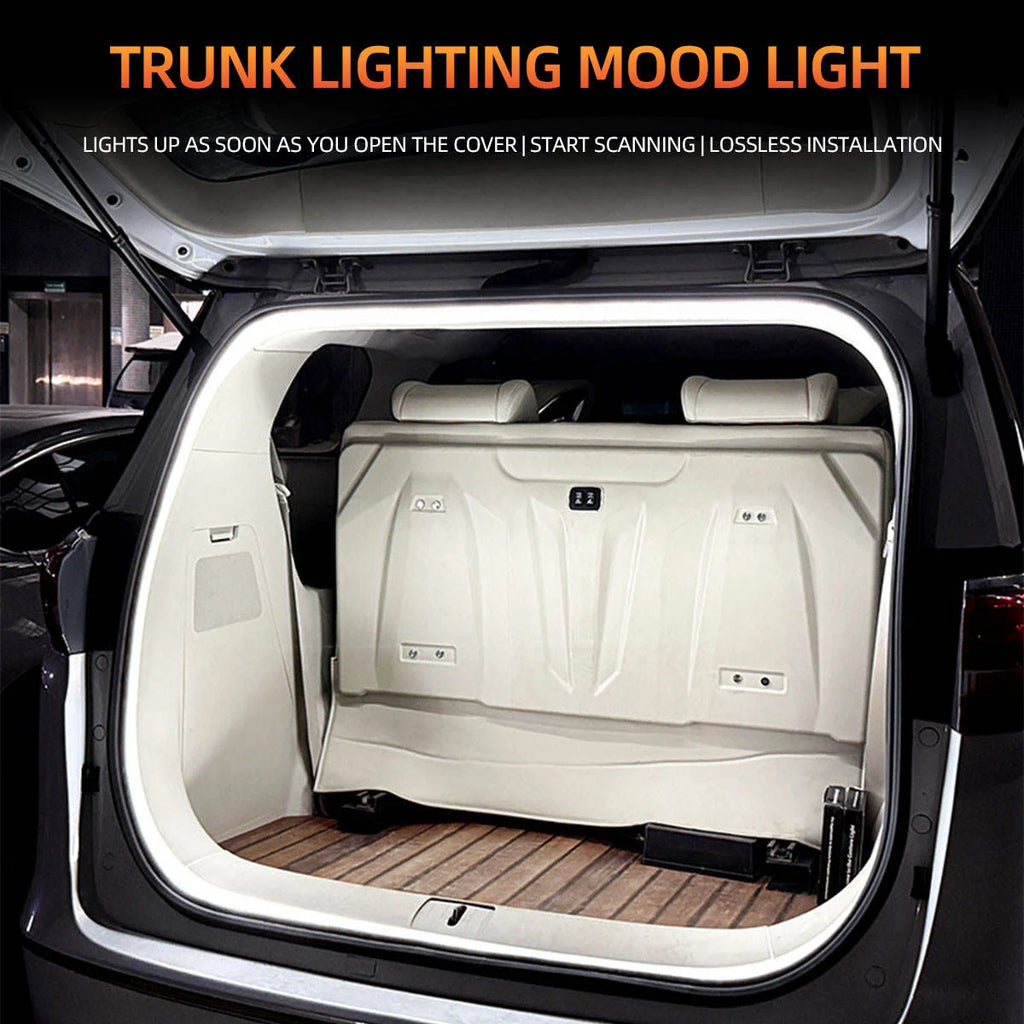 GPRGIT 12V Waterproof Soft LED Neon Strip Trunk Light White/Warm White