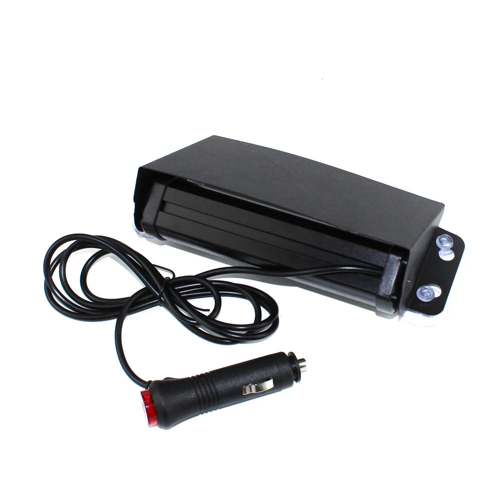 8 Inches 6 LED Car Warning Strobe Dash Lights Traffic Advisor Emergency Flashing Windshield Light with Suction Cup 12V