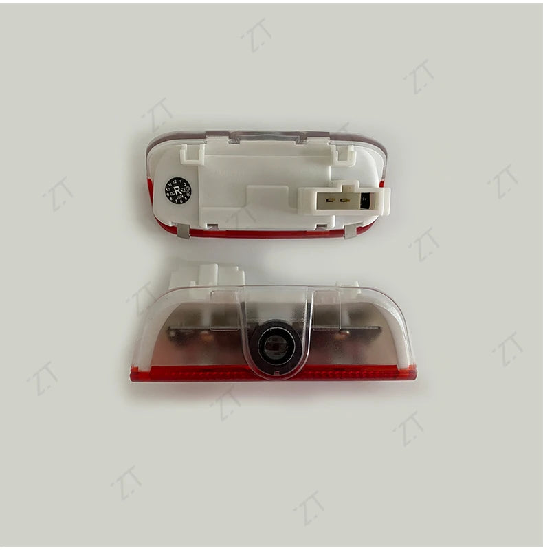 GPRGIT HD Glass Lens 12V Car Door Welcome Light Never Fade for Golf Magotan Teramont CC Lamando Sagitar Arteon
