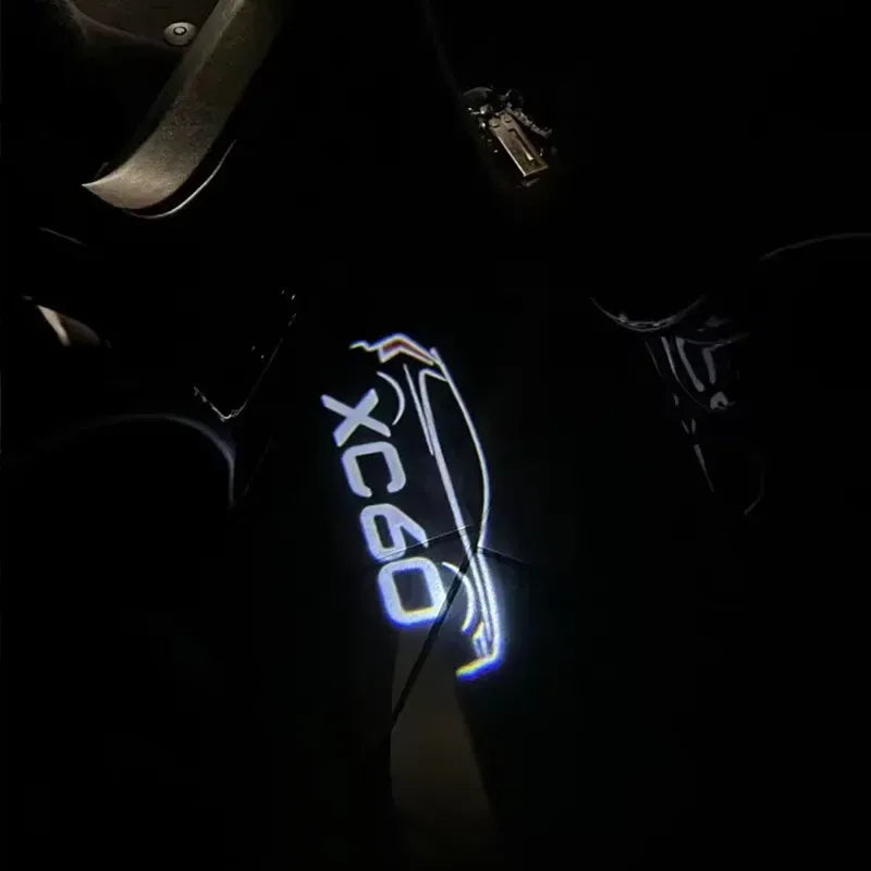 GPRGIT LED HD Logo for Polestar 1 2 V60 XC40 Car Door Light Projector Ghost Shadow Laser Welcome Light Courtesy Atmosphere Lamps