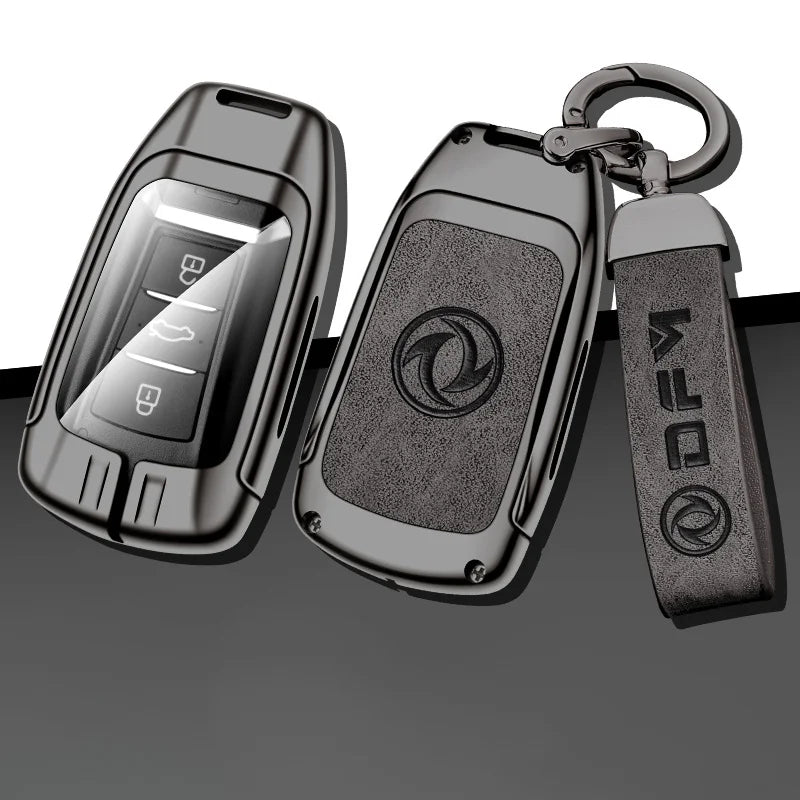 GPRGIT Zinc Alloy Car Key Case Shell Cover for Dongfeng Scenery 580 Fengshen AX7 Yixuan Max Accessories