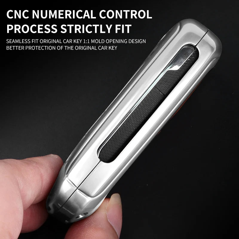 GPRGIT Zinc Alloy Car Key Case for Kia RIO 3 K2 K3 K4 K5 Sportege Picanto Optima Soul Ceed Sorento Forte Stinger Cerato