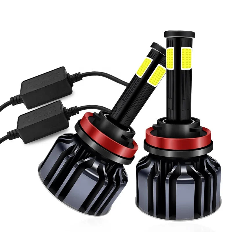 1 Pair Car Headlights H1 H3 H7 H4 9005 9006 HB3 HB4 H8 H11 9012 880 881 LED Lights for Auto Headlamps of Fog Bulbs