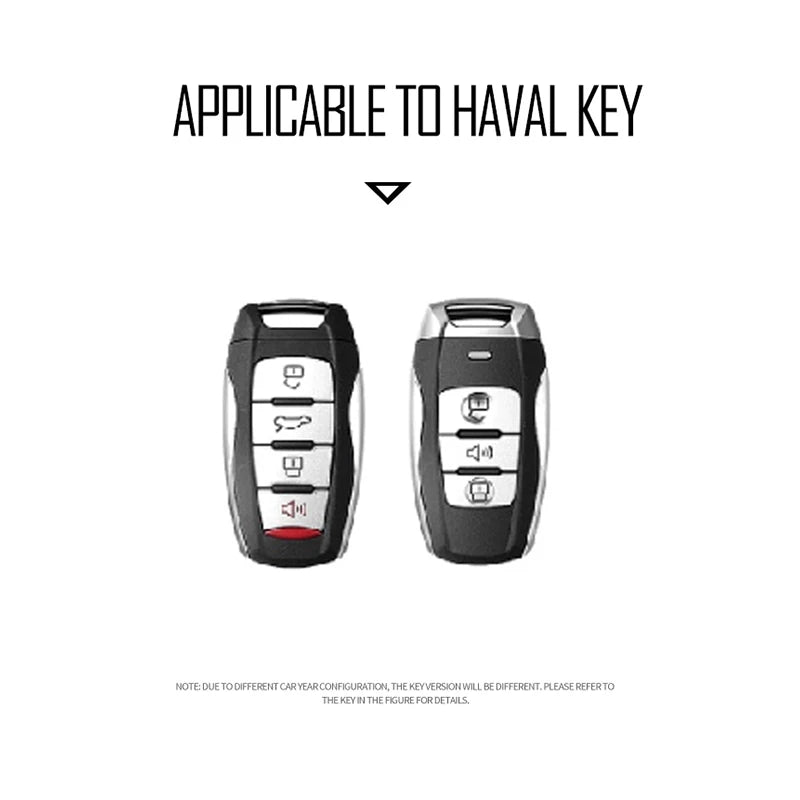 GPRGIT Car Remote Key Case Cover for GMW Great Wall Haval/Hover Jolion Dargo H6 H7 H4 H9 F5 F7 H2S Leather Holder