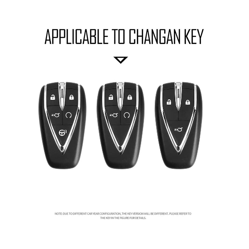 GPRGIT Car Remote Key Cover Case for Changan CS35 Plus CS55 Plus CS75 Plus UNI-K UNI-T UNI-V Eado