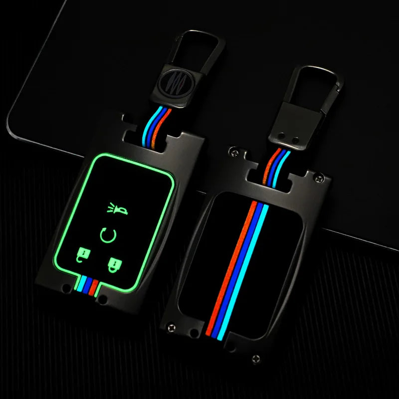 GPRGIT Zinc Alloy 3-5 Buttons Car Key Case Cover for Chevrolet Cruze Aveo Trax Sail Malibu Captiva Opel Vauxhall Astra J Corsa Insignia
