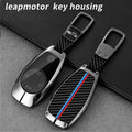 GPRGIT Carbon Fiber Zinc Alloy Car Key Case Cover for Leapmotor T03 S01 C11 Smart Keychain Accessories