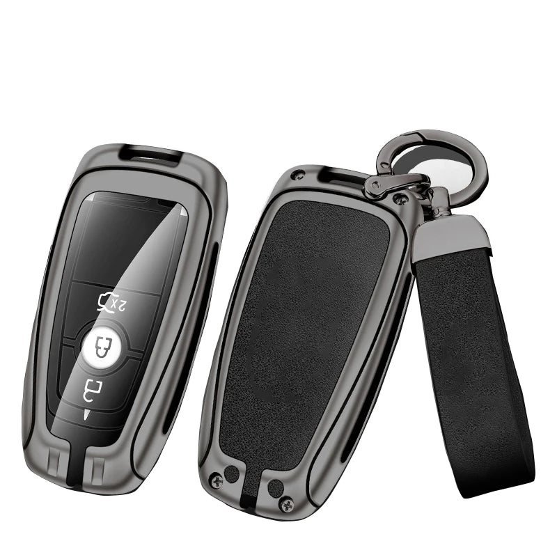 GPRGIT Zinc Alloy Car Remote Key Case for Ford Raptor F150 F-150 Remote Control Protector Key Cover