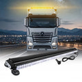 90 Led Rooftop Strobe Light Bar For Trucks Magnetic Suction Screw Mount 9 - 30v Ip65 Waterproof Emergency Warning Light