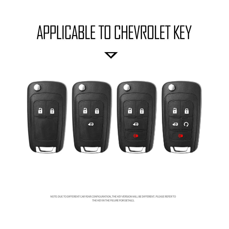 GPRGIT Flip Car Key Case Fob for Chevrolet Cruze Aveo Trax Sail Malibu Captiva Opel Vauxhall Astra J Corsa Insignia Mokka Accessories