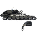 GPRGIT 120W LED Grille Spotlight Kit (1-Drag-8) - Off-Road Fog Work Light for SUV/Truck, IP67