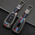 GPRGIT Zinc Alloy Car Key Case Cover for Ford Focus Mk2 Mk3 2 3 Kuga Edge Ranger Mondeo s Max c Max 2008-2016 Protector Keyless