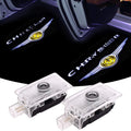 GPRGIT Car Door LED Logo Ghost Light Projector Welcome Lights Accessories Emblem Lamp for Chrysler