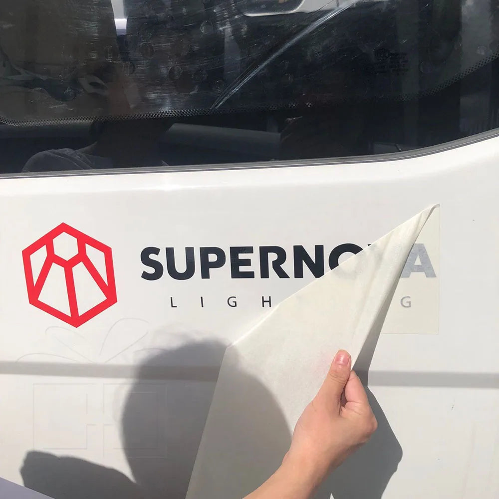 GPRGIT PVC UV-Resistant Custom Car Body Window Transfer Decal Sticker (YT0812)