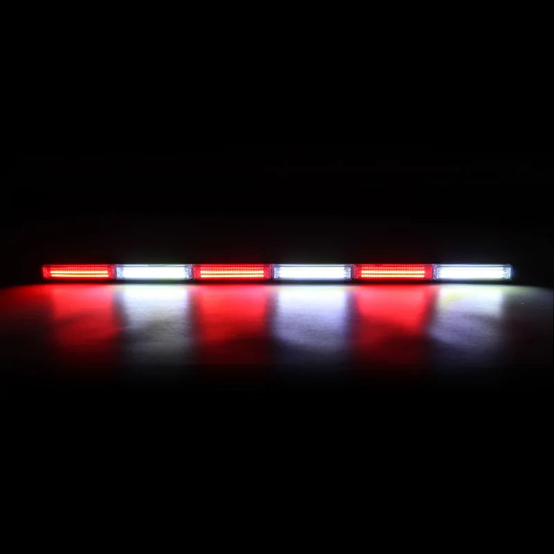 35 Inch Single Sided COB Strobe Light Bar Truck Pickup Traffic Emergency LED Warning Flash Light Others Car Lighting Accessories