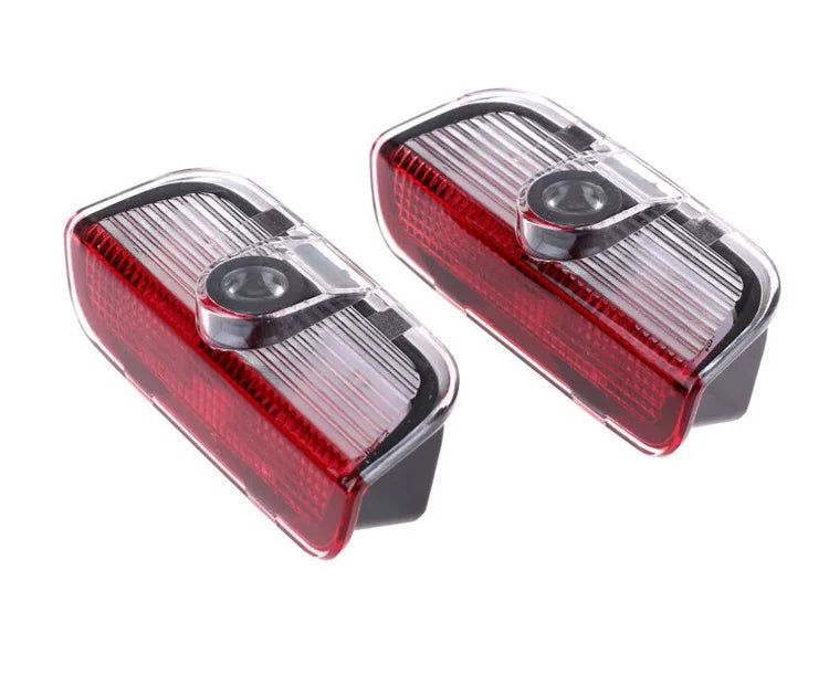 GPRGIT LED Door Welcome Logo Light 3D Car Door Courtesy Lamp for Volkswagen