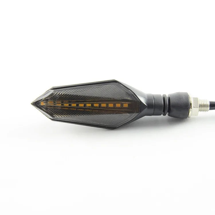 GPRGIT Dynamic Flow LED Turn Signal Light Yellow Sequential Blinker for Motorcycle