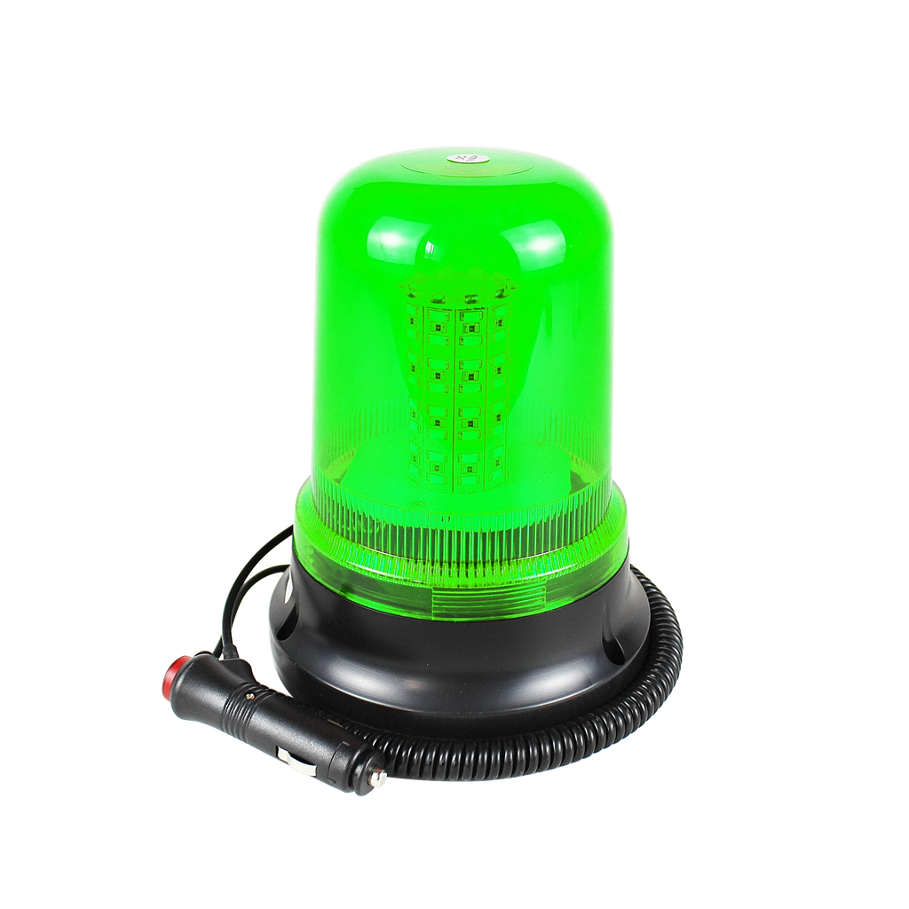 New 80 LED Strobe Beacon Light for Forklift Emergency Warning Flashing Construction Vehicles with Magnet and Rotating Lamp