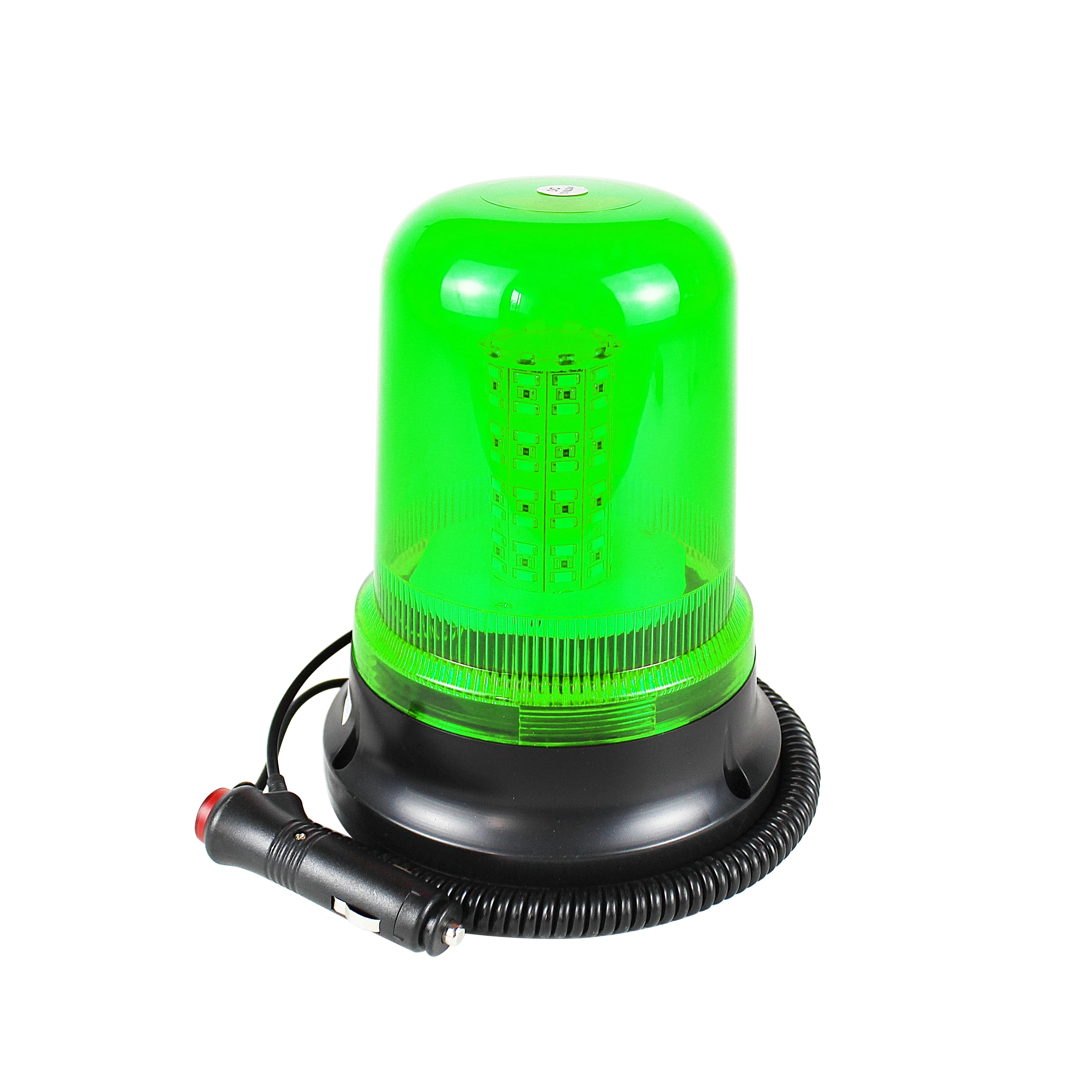 New 80 LED Strobe Beacon Light for Forklift Emergency Warning Flashing Construction Vehicles with Magnet and Rotating Lamp