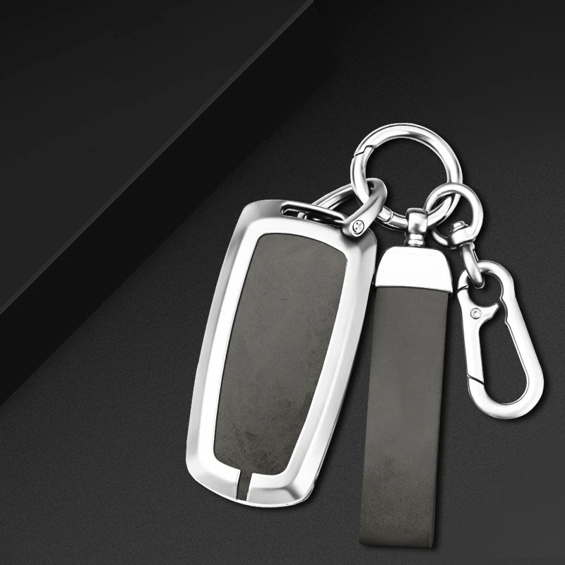 GPRGIT Car Key Cover Case Shell for Ford Fusion Mondeo Mustang Explorer Focus Ranger F150 F250 F350 Edge Raptor EcoSport