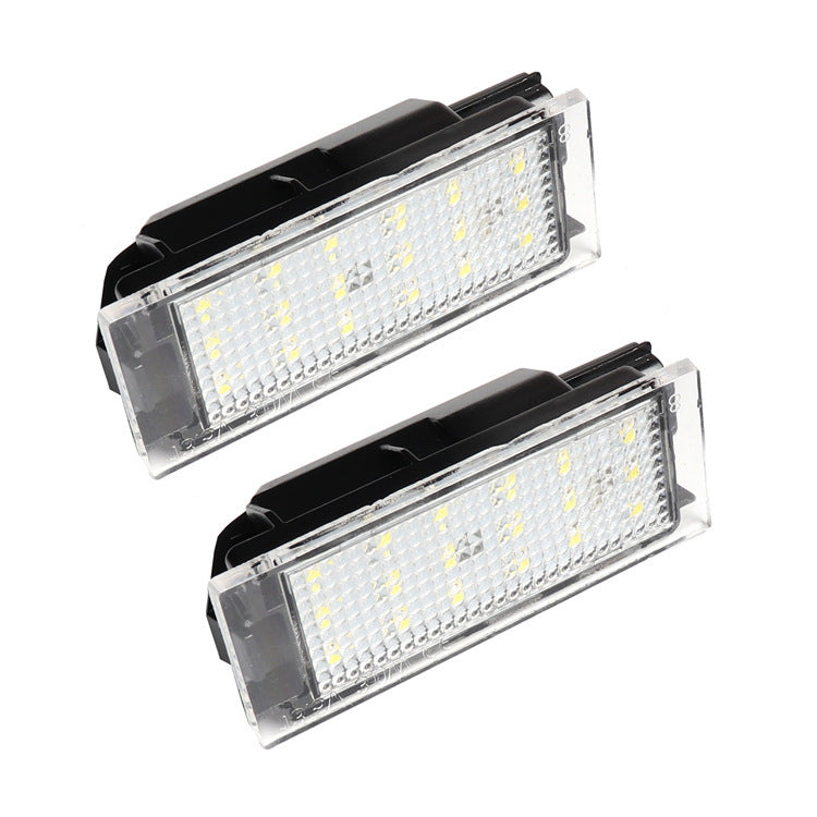 GPRGIT LED License Plate Light for Renault Clio / Laguna - 12V, 2W, 6500K, 50000h Life, PC, Model 158