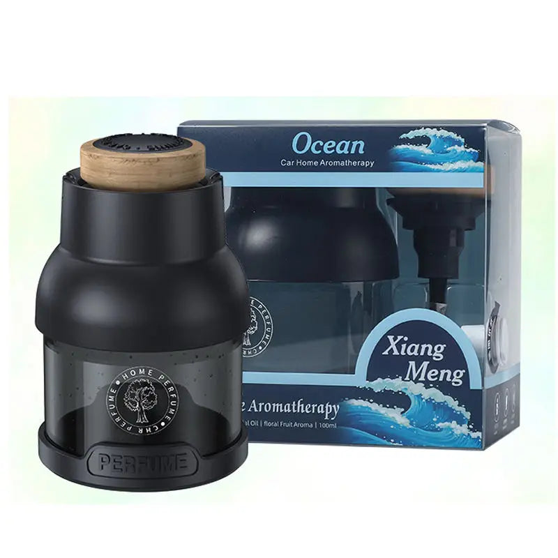 GPRGIT Luxury 100ml Waterless Aroma Diffuser Car Air Freshener Aromatherapy Oil Machine