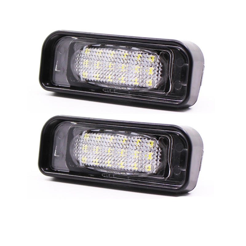 Cross-Border Supply, Suitable for Mercedes-Benz W220 LED License Plate Light, Mercedes-Benz S-Class S280 S320 S500 License Plate