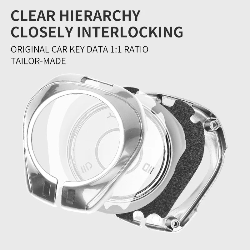 GPRGIT Car Logo Zinc Alloy Car Key Case Cover for NETA v Nezha U Nezha NO1 NETA V Hot Selling Keyless Protector Keychain Accessories