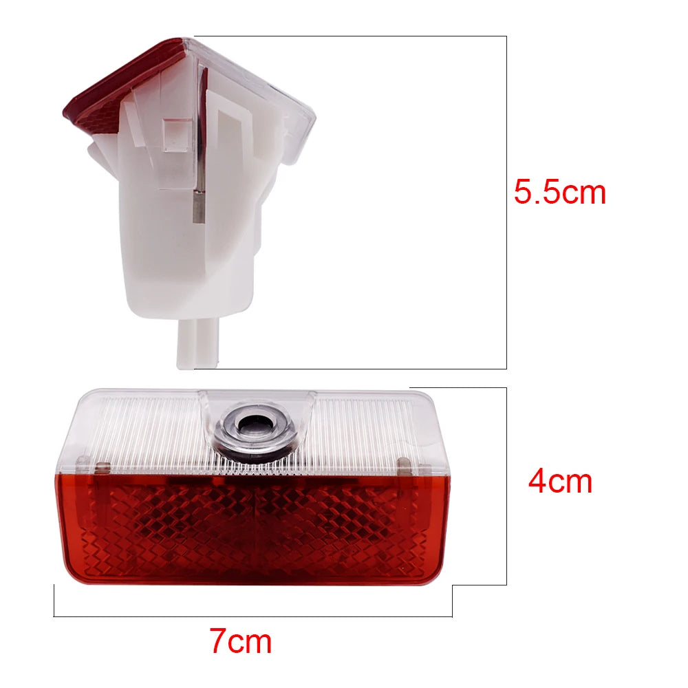 GPRGIT LED Car Door Light for Mercedes AMG Auto Laser Ghost Projector Welcome Lamp Fit Benz Class GLK X204 250 300 350 W245 W168