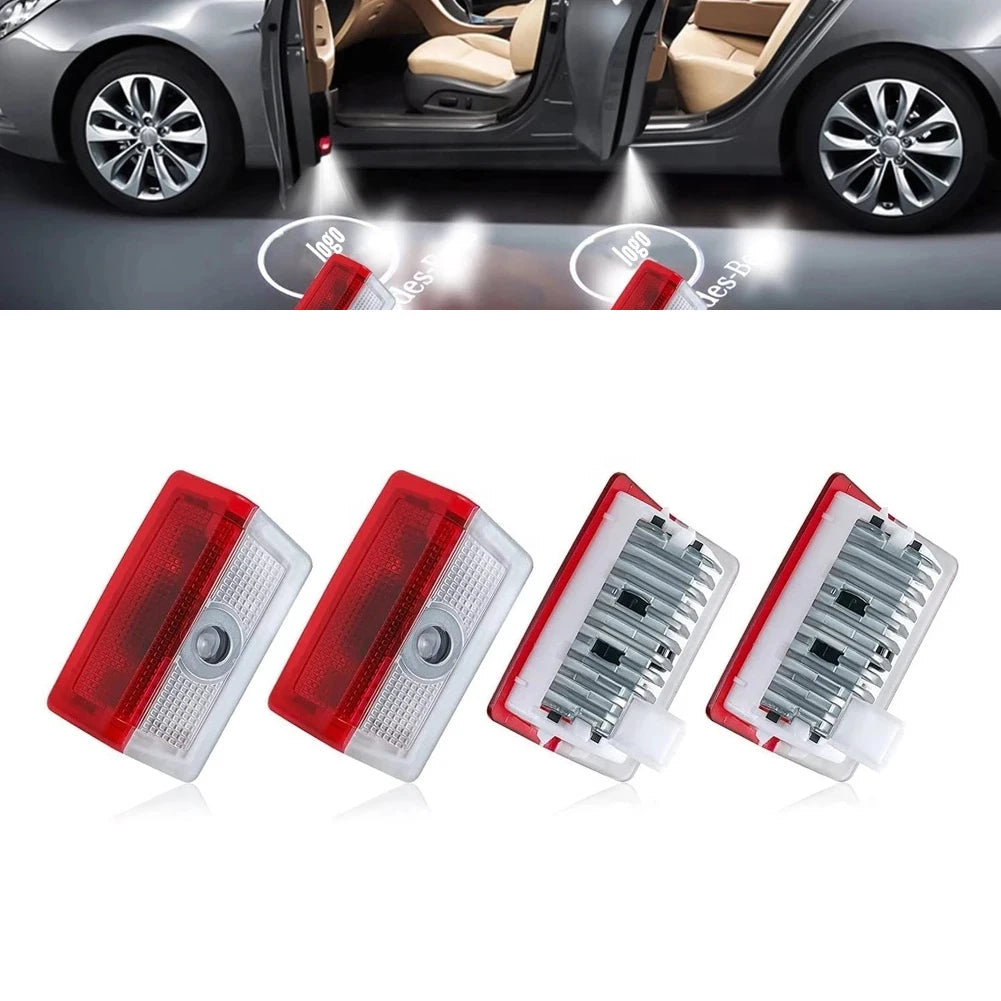GPRGIT Car Door Light Logo for Mercedes Benz W205 W213 W212 GLC A C E GLC GLS Class