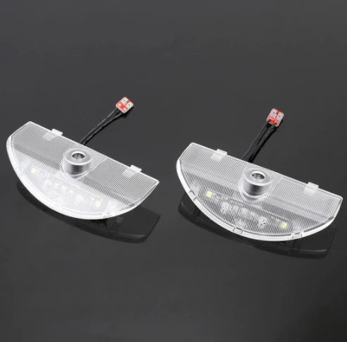 GPRGIT Mitsubishi Pajero 2008-2014 12V LED Door Logo Welcome Light