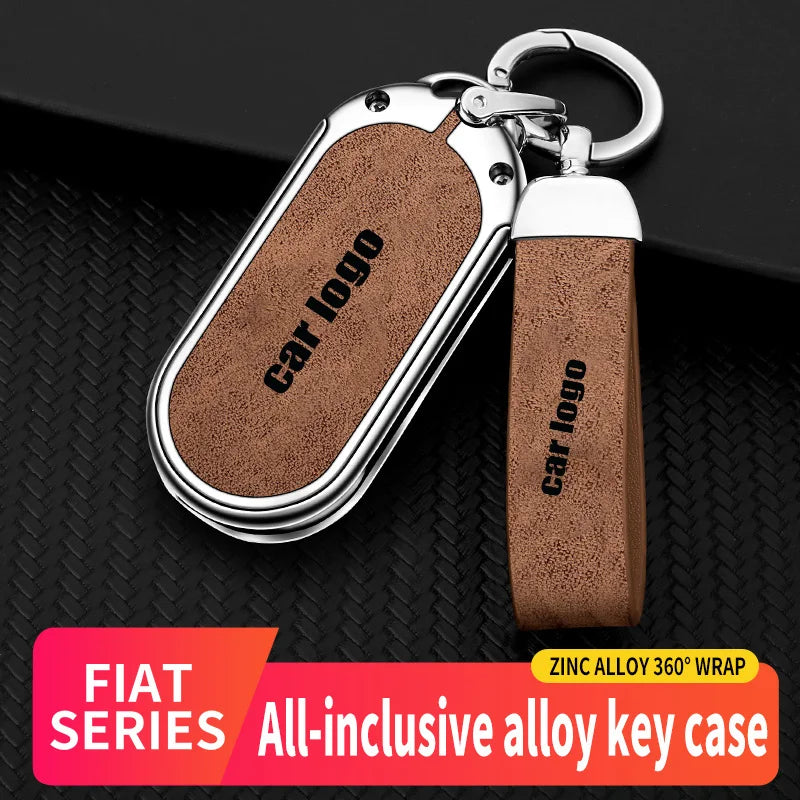 GPRGIT 3 Buttons Car Remote Modified Flip Car Key Cover Case Shell for Fiat 500 Panda Punto Bravo Uncut Blade