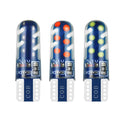 GPRGIT New T10 Width Indicator Motorcycle LED Silicone COB Bulbs 12SMD Flashing DRL Lights